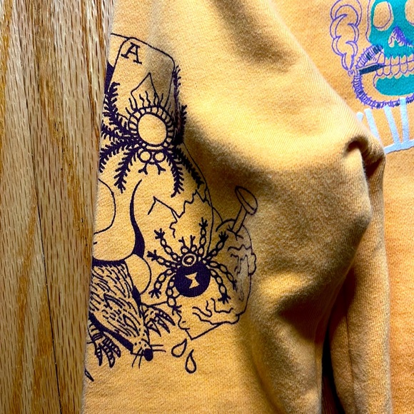 Ed Hardy Graphic Hoodie Zip Work of Art - Picture 3 of 7